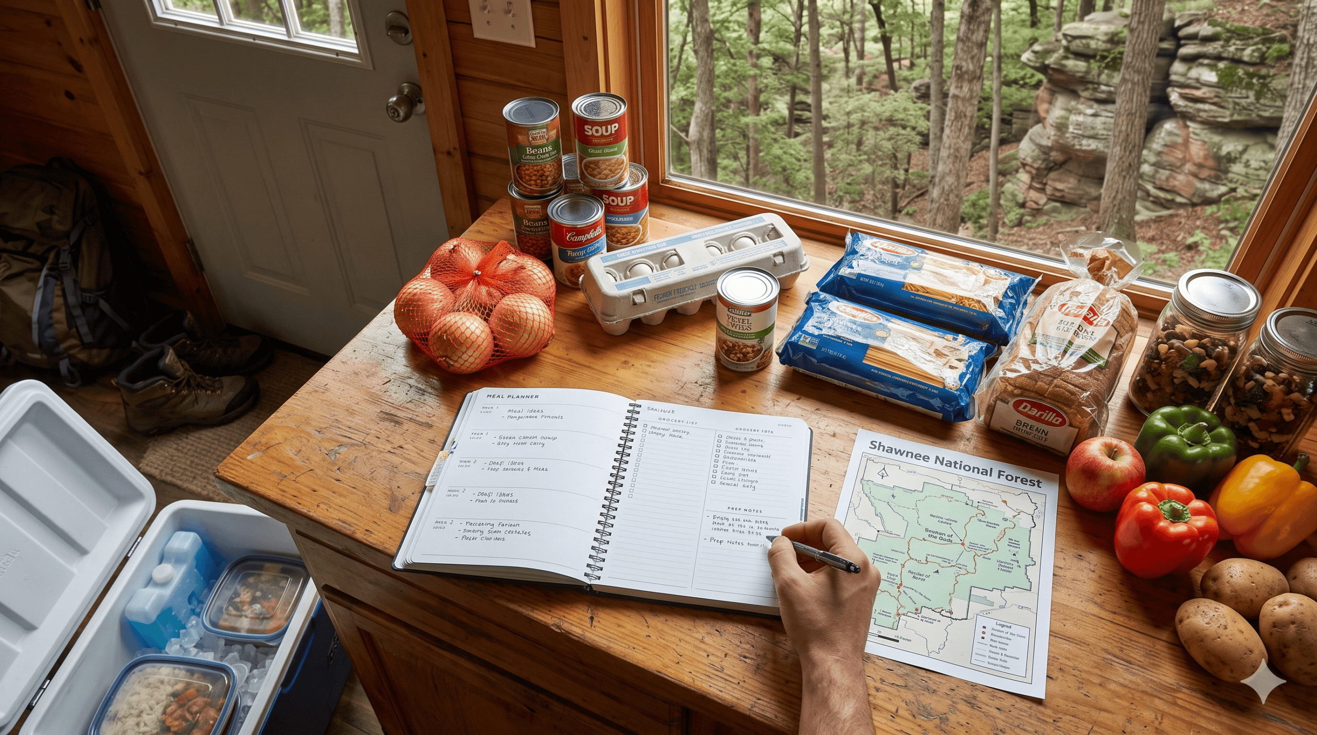 
How to Plan Meals for a Stay in Shawnee National Forest Cabins